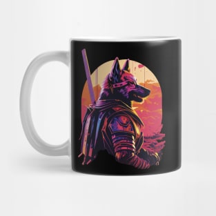 Samurai dog Mug